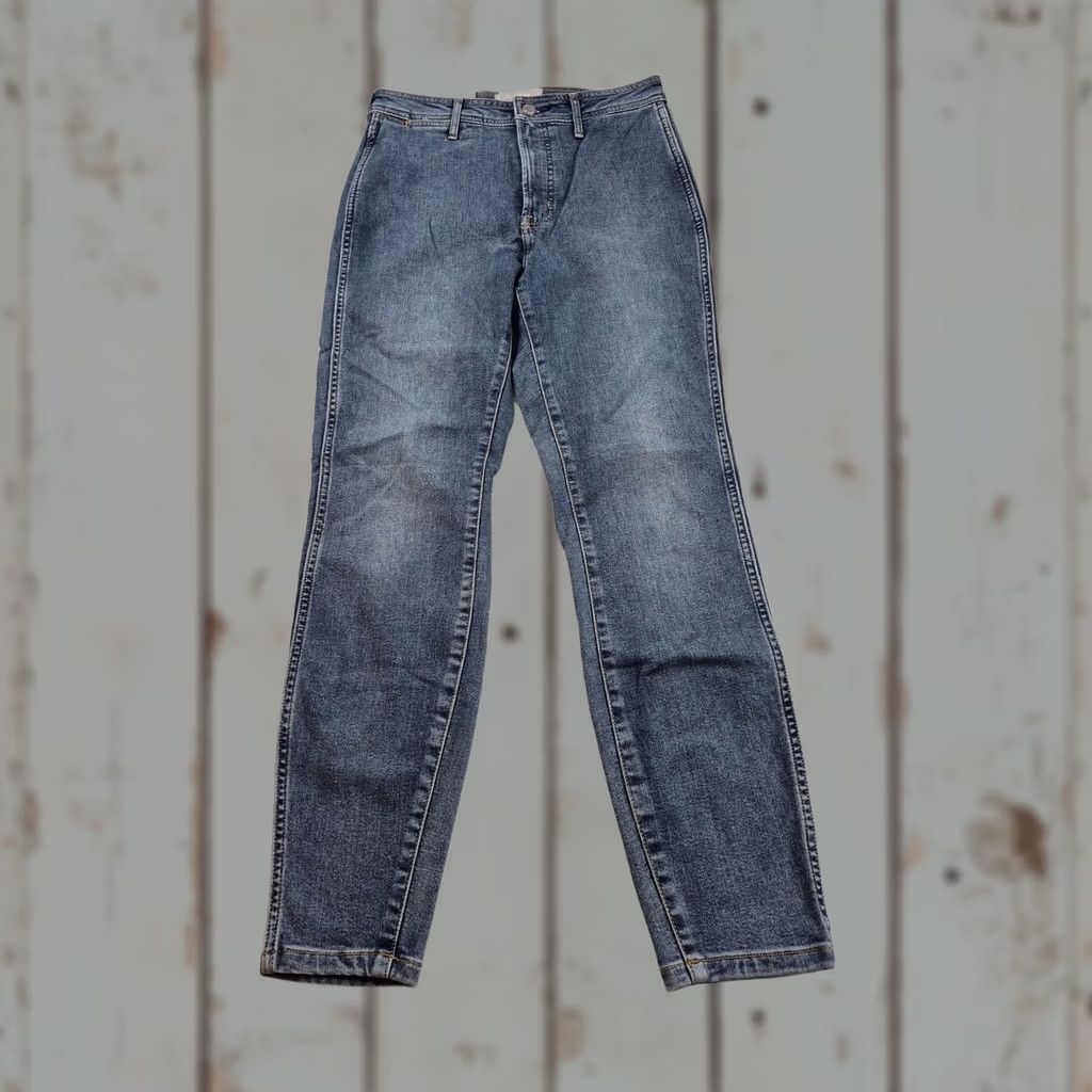 Everlane Everlane The Way High Skinny Jeans Womens 29 Medium Wash Blue Stretch Denim Size 29" - 1 Thumbnail
