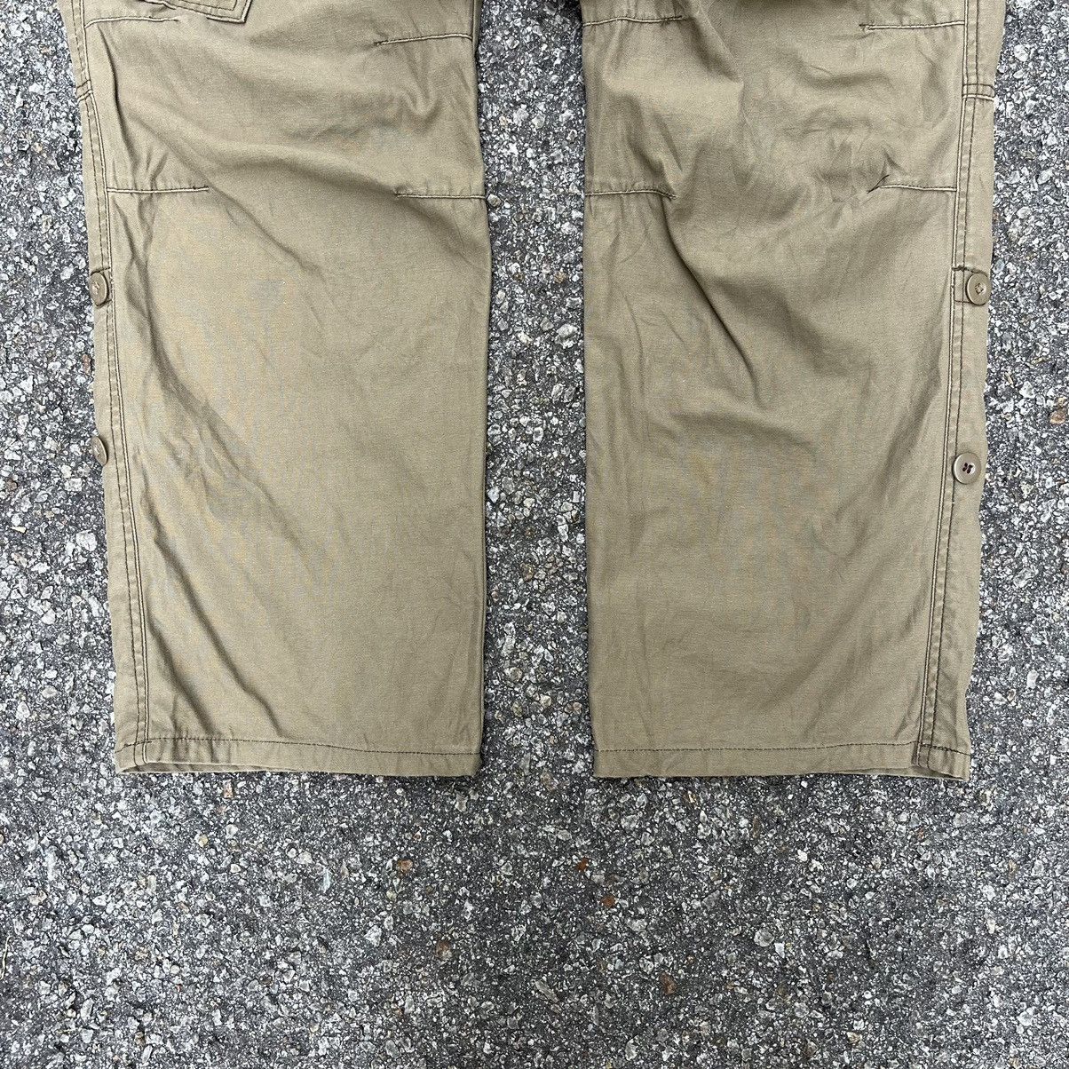 Number (N)ine Japanese Brand Cargo Pants Suspender Goa Style Size US 32 / EU 48 - 4 Thumbnail