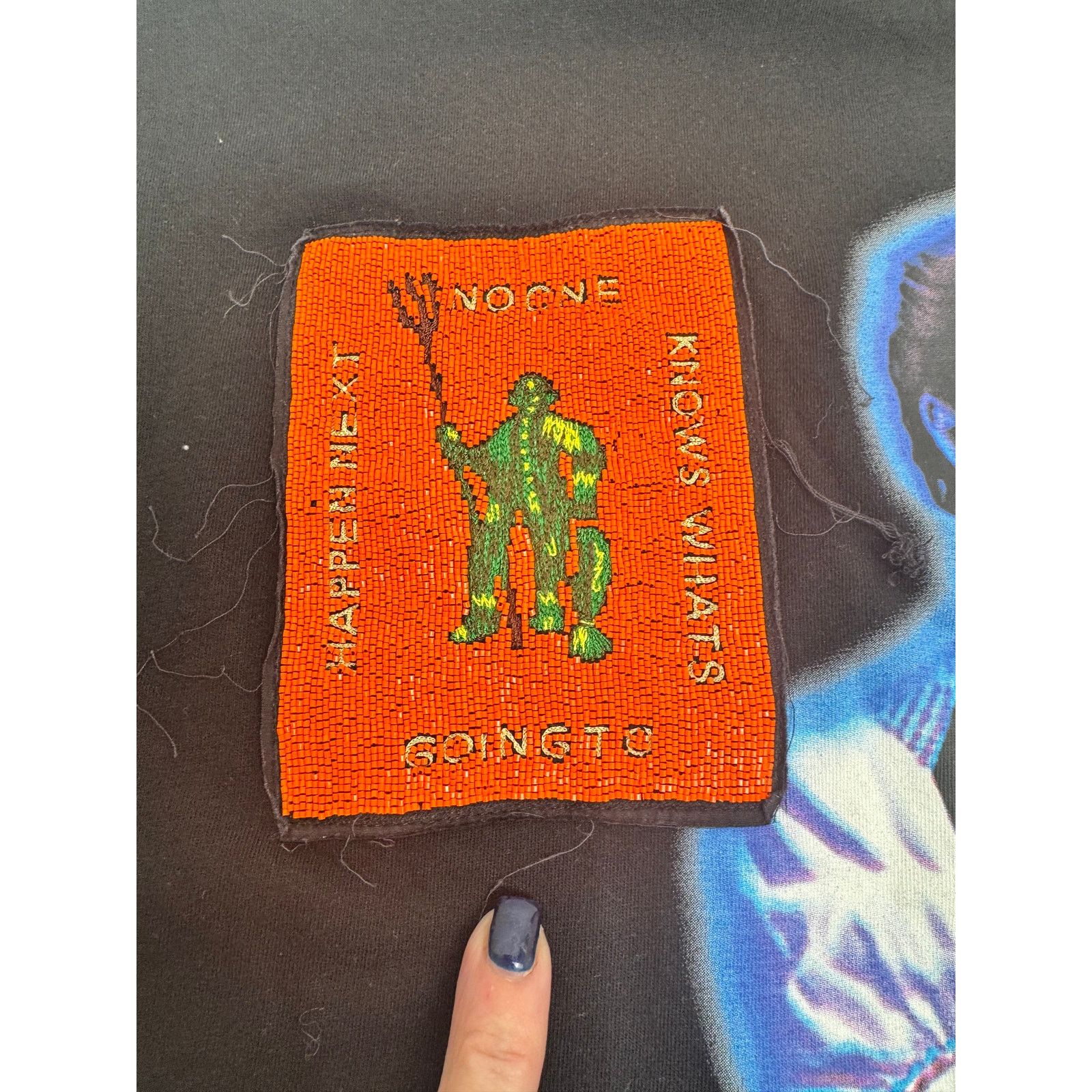 Louis Vuitton Louis Vuitton Runway Beaded Graphic T-Shirt Virgil Era Sz S Size US S / EU 44-46 / 1 - 7 Thumbnail