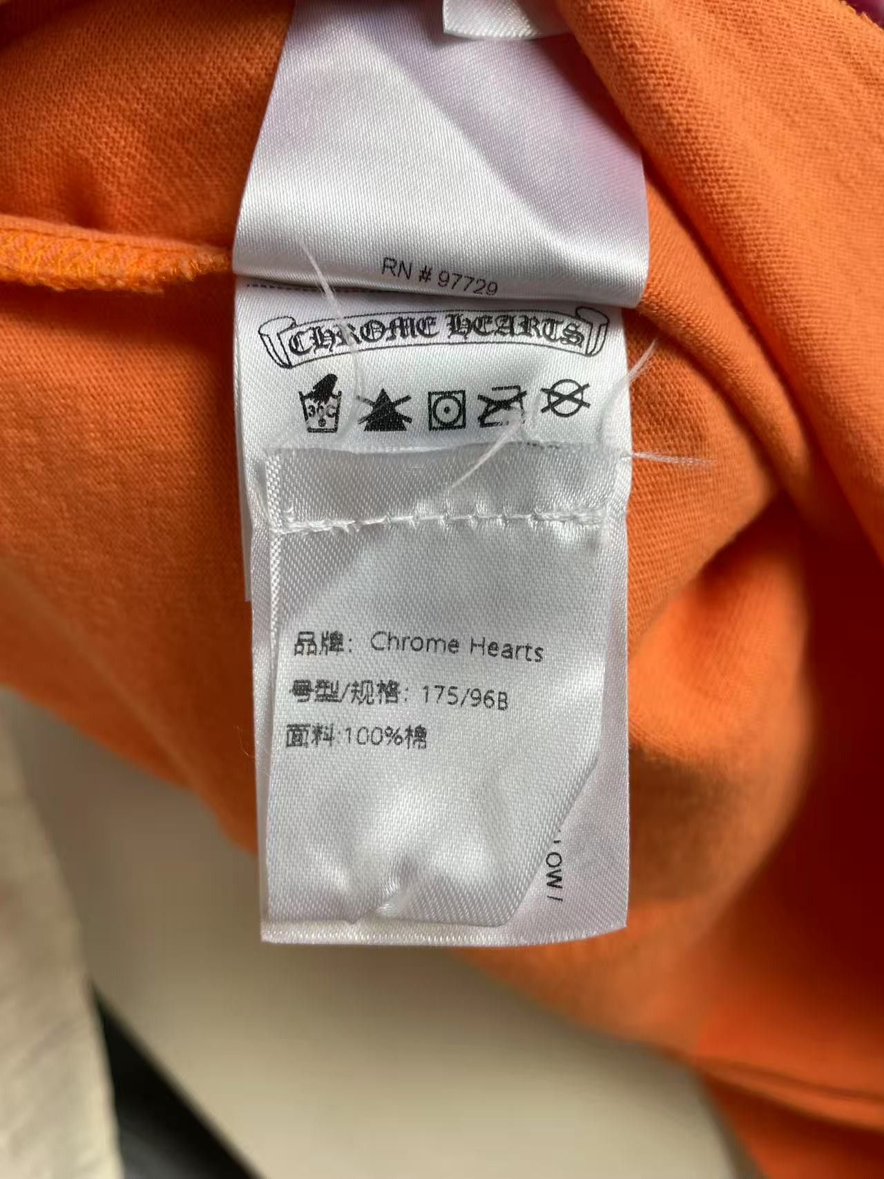 Chrome Hearts Chrome Hearts Matty Boy Orange Link Short Sleeve T-Shirt Tee Size US M / EU 48-50 / 2 - 8 Thumbnail