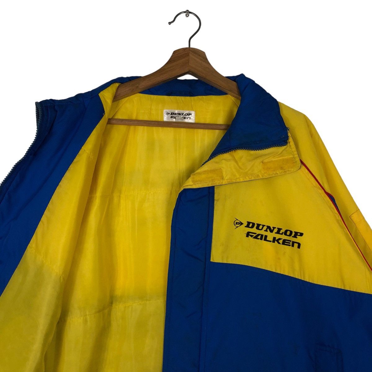 Japanese Brand 🔥90’s Vintage Bomber Jacket Racing Dunlop Falken Big Logo Size US M / EU 48-50 / 2 - 9 Thumbnail