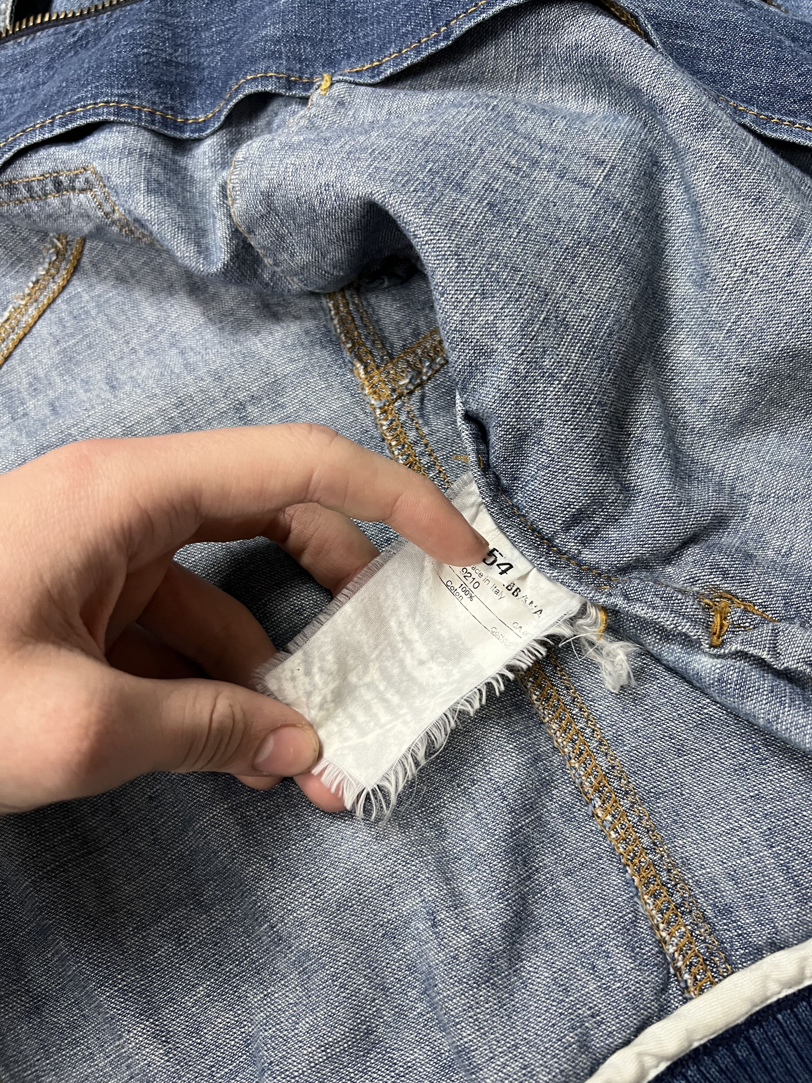 Dolce & Gabbana Dolce Gabbana denim jacket size 54 L Size US L / EU 52-54 / 3 - 8 Thumbnail