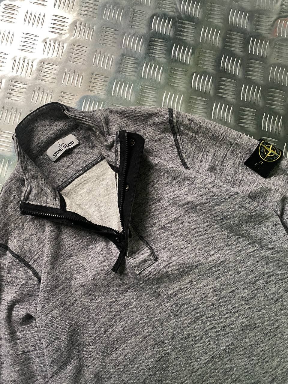 Stone Island Stone Island Quarter Button Sweatshirt Size US L / EU 52-54 / 3 - 4 Thumbnail