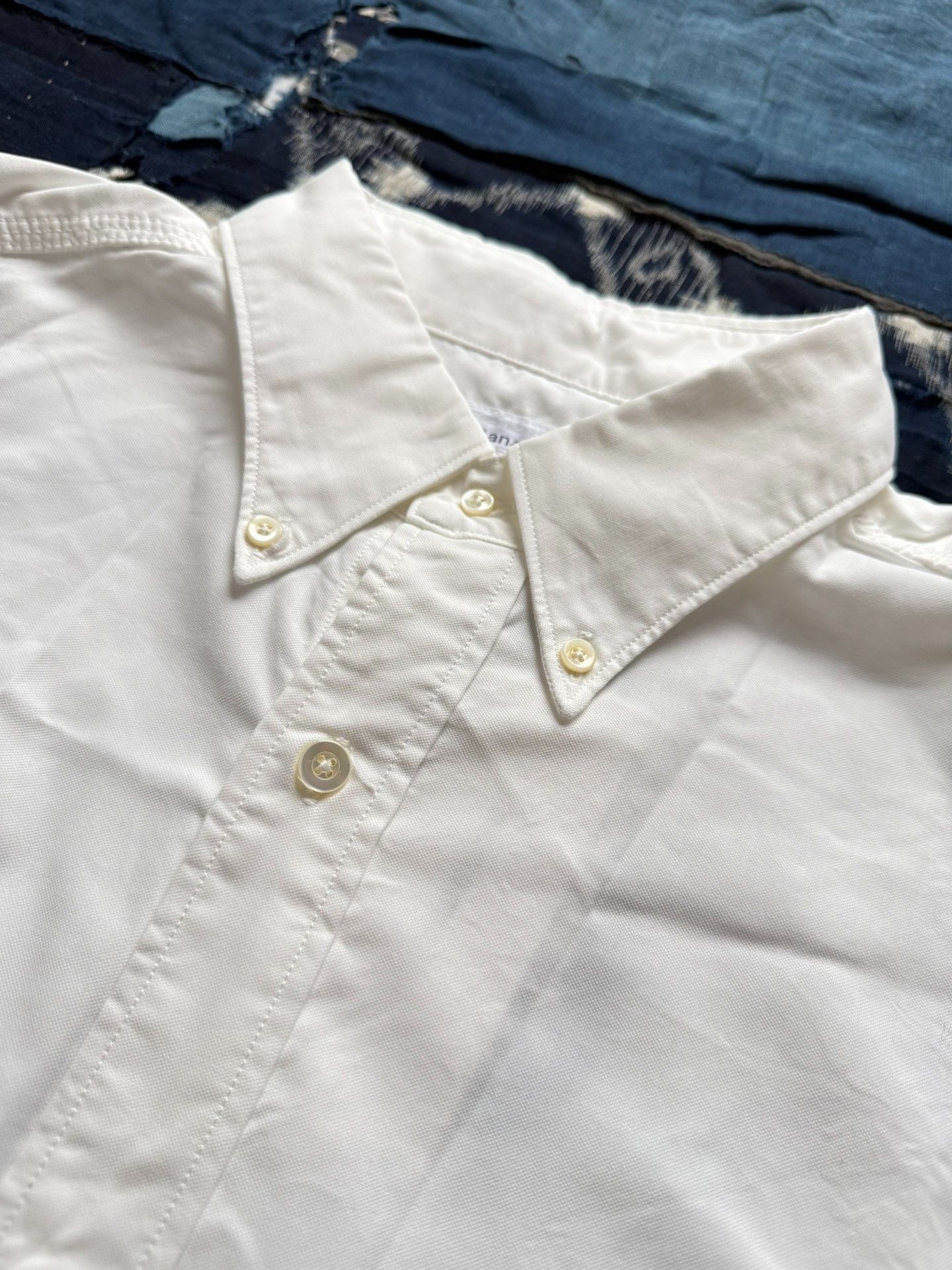 Nanamica NANAMICA Button Down Oxford Shirt Size US XXS / EU 40 - 8 Thumbnail