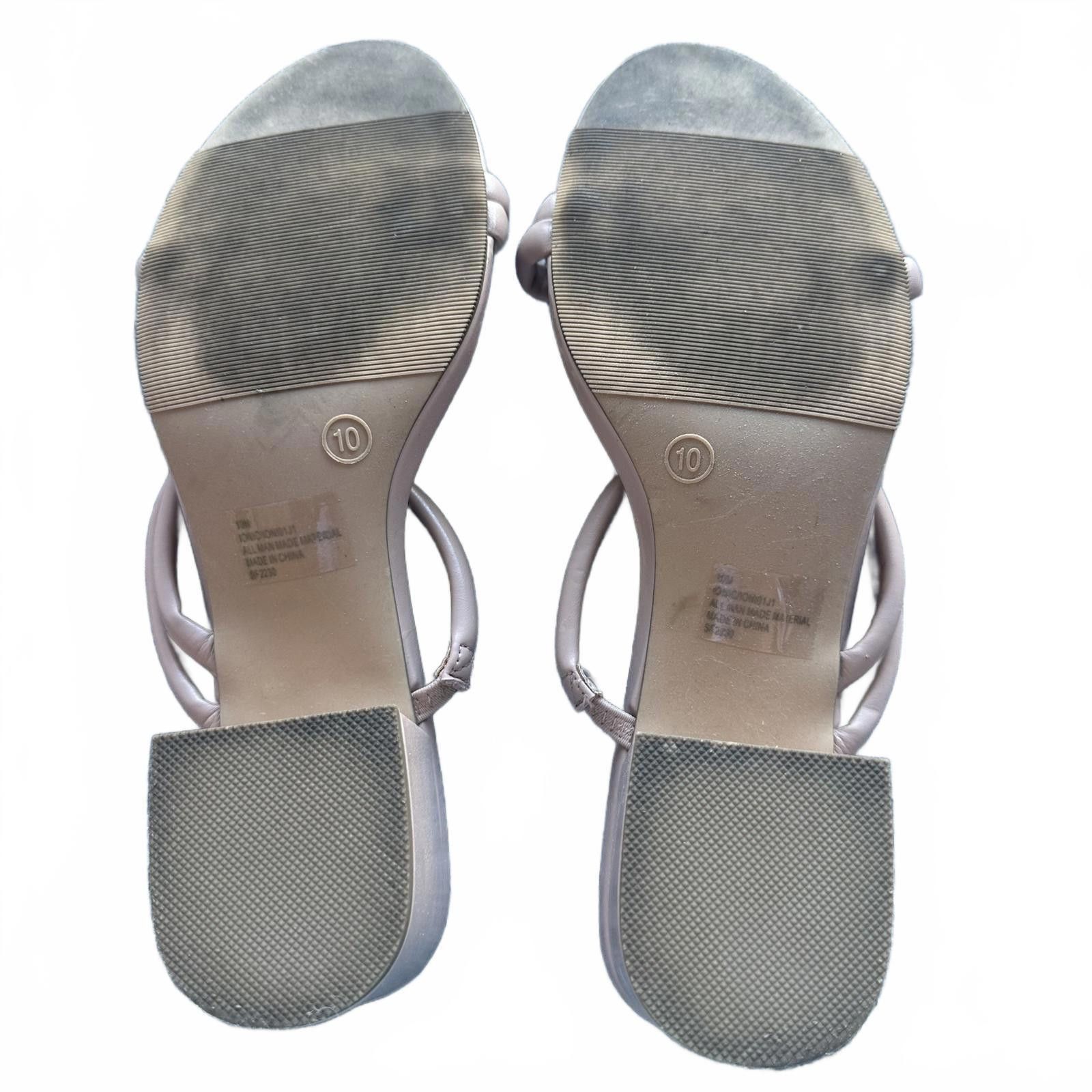 Designer Madden girl Strappy Heeled Sandals 10 Nude Color Size US 10 / IT 40 - 2 Thumbnail
