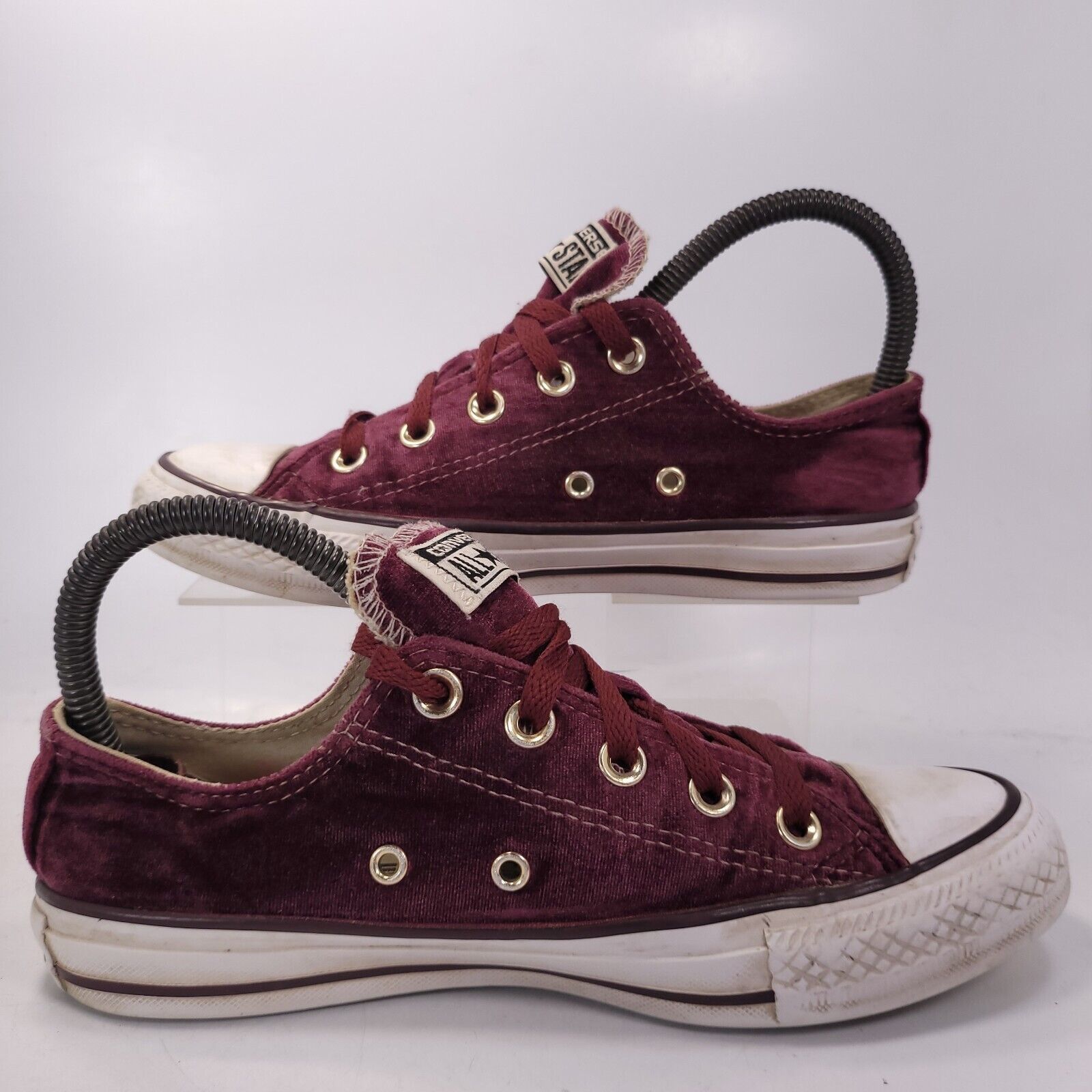 Converse Converse All Star Shoe Womens Size 6 160266C Maroon White Size US 6 / IT 36 - 6 Thumbnail