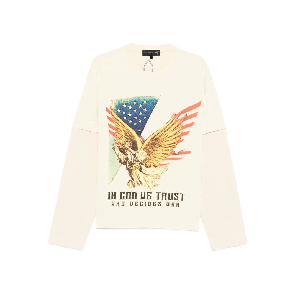 Who Decides War Who Decides War NEUTRALS Sweaters & Knitwear - Sweatshirts Size US L / EU 52-54 / 3 - 1 Thumbnail