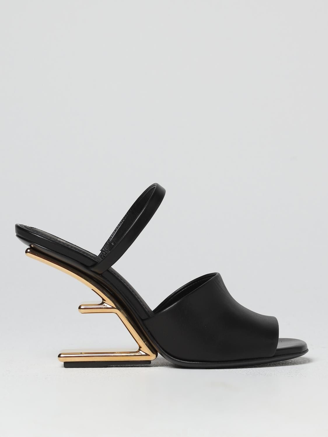 Fendi o1B3y1r0326 First Sandals in Black Size US 6 / IT 36 - 1 Thumbnail