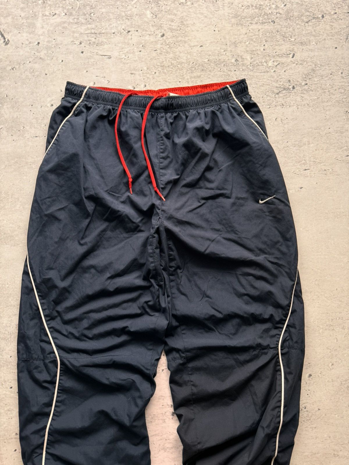Nike × Vintage NIKE VINTAGE BASIC LOGO OVERSIZE BAGGY PANTS Size US 34 / EU 50 - 3 Thumbnail