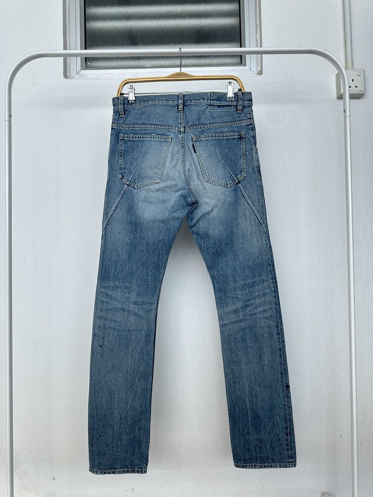 Kazuyuki Kumagai Attachment 2010's Attachment Japan distressed blue denim Size US 32 / EU 48 - 9 Thumbnail