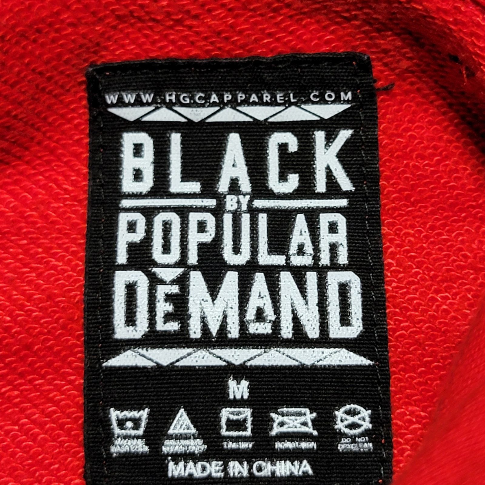 Other "Black By Popular Demand" Red Crop LS Hoodie - Size Medium Size M / US 6-8 / IT 42-44 - 7 Thumbnail