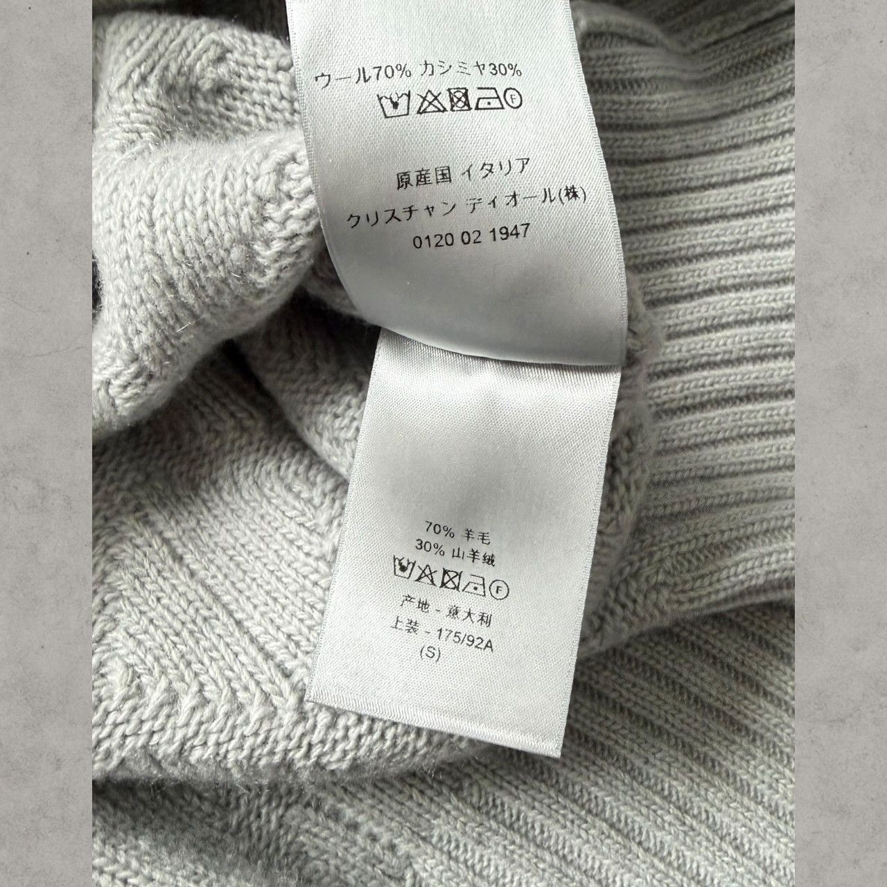 Dior SS20 Kim Jones Dior Cashmere Knit Turtleneck Sz S Size US S / EU 44-46 / 1 - 5 Thumbnail