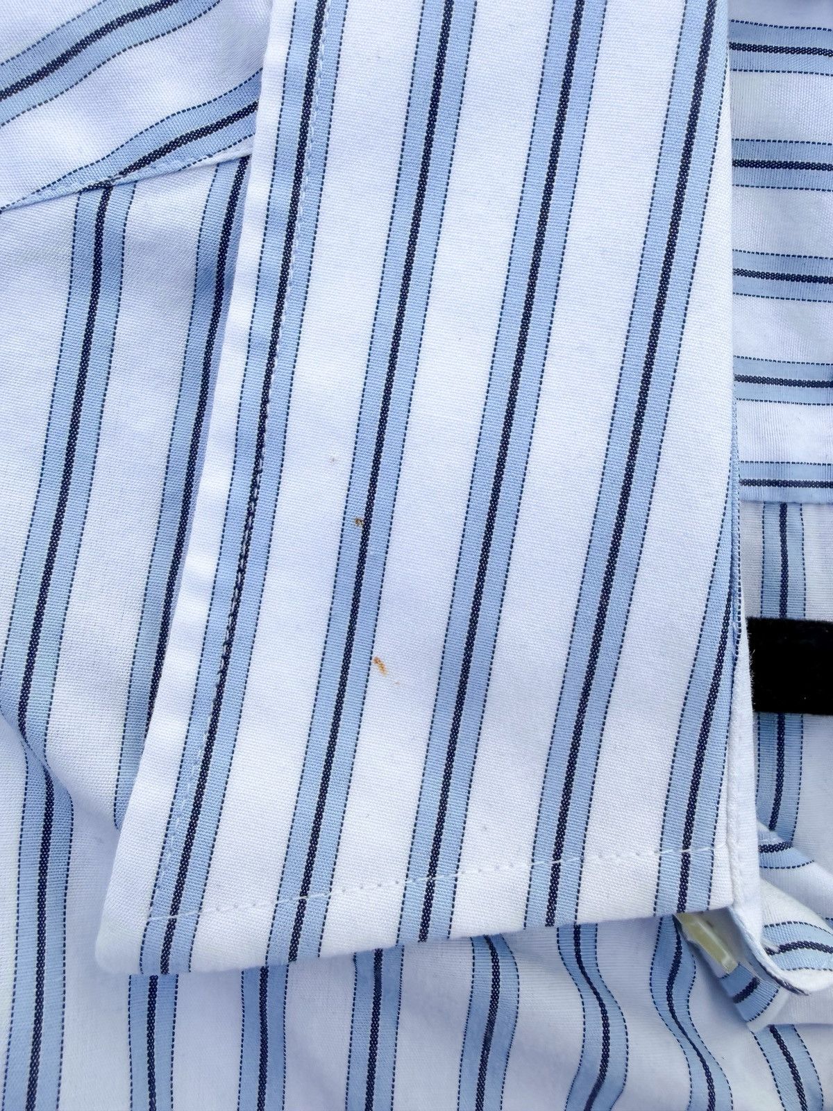 Gap Vintage GAP Dress Shirt White Blue Striped Size L 16-16.5 Size US L / EU 52-54 / 3 - 6 Thumbnail
