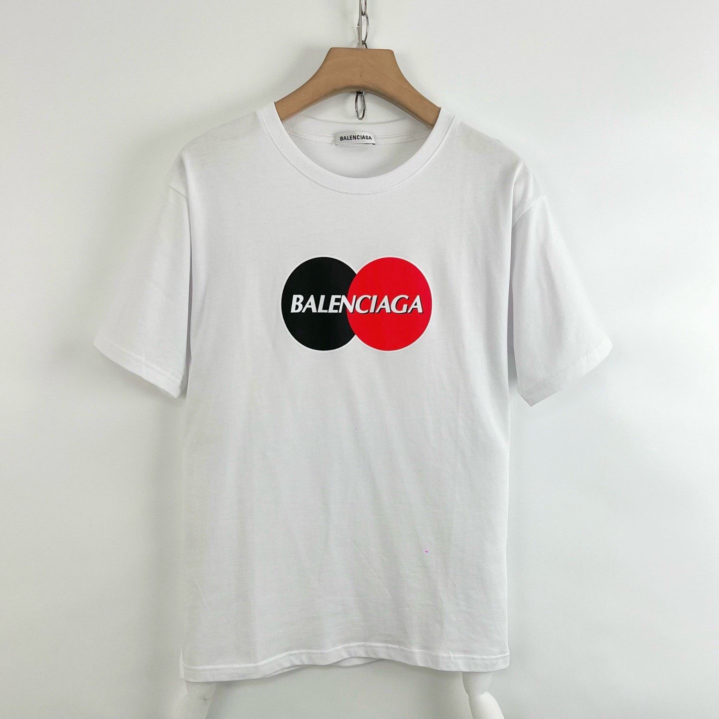 Balenciaga Balenciaga Classic Logo Print Crewneck T-shirt Size S / US 4 / IT 40 - 1 Thumbnail