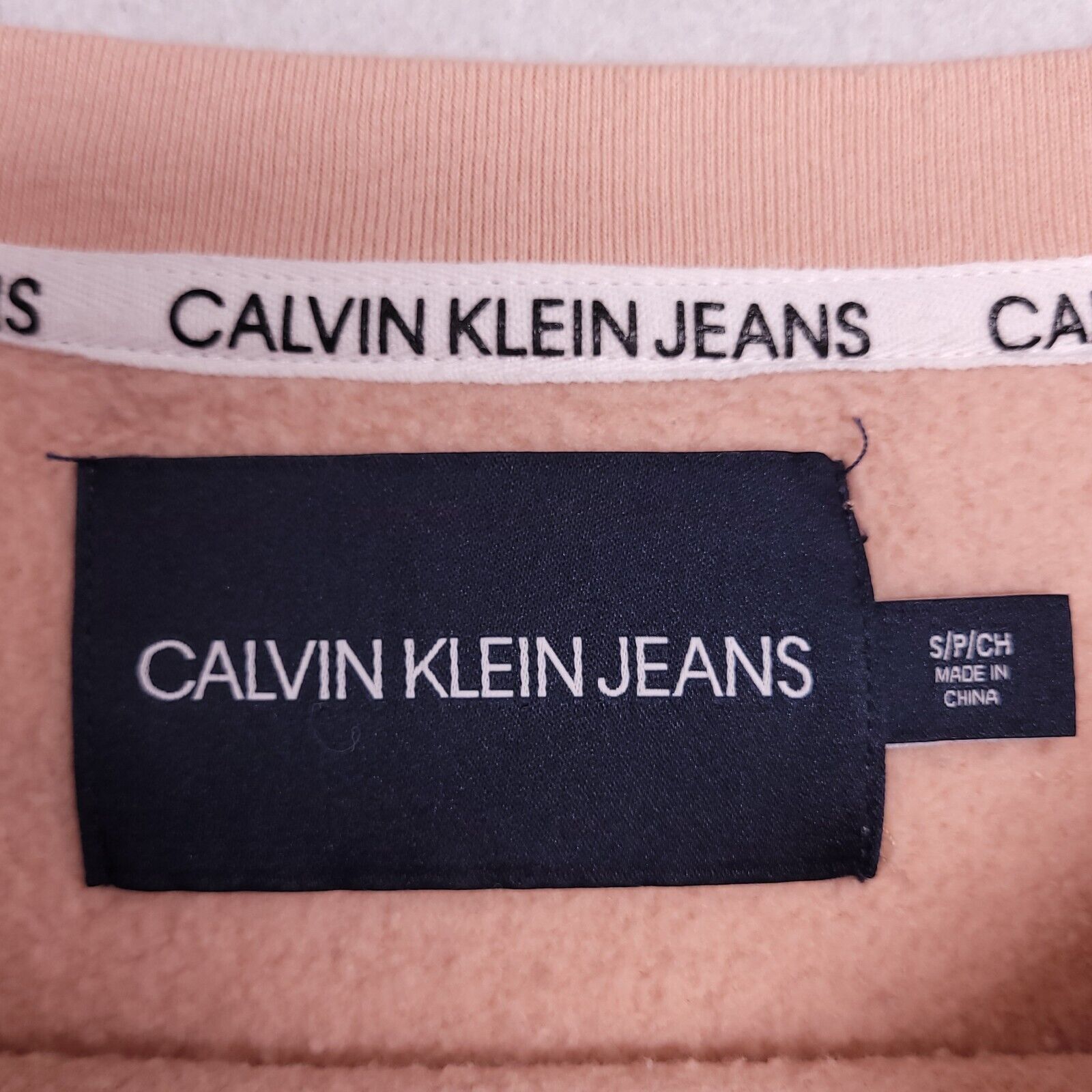 Calvin Klein Calvin Klein Pullover Sweatshirt Womens Size Small S Pink Size S / US 4 / IT 40 - 3 Thumbnail