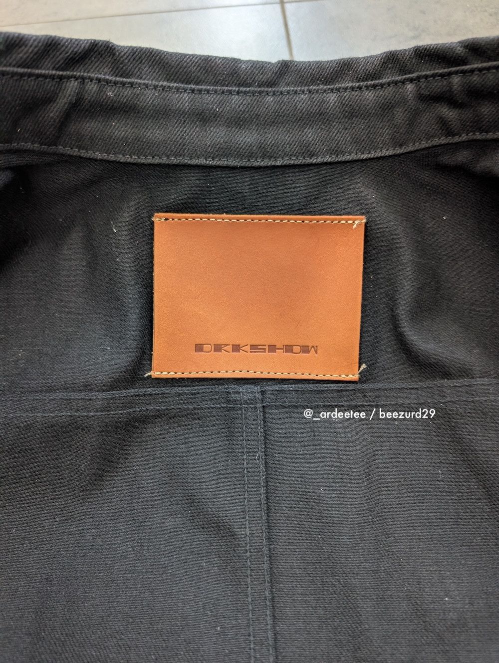 Rick Owens Drkshdw *NEW* LIMITED JAPANESE SELVEDGE DENIM OUTERSHIRT Size US S / EU 44-46 / 1 - 7 Thumbnail