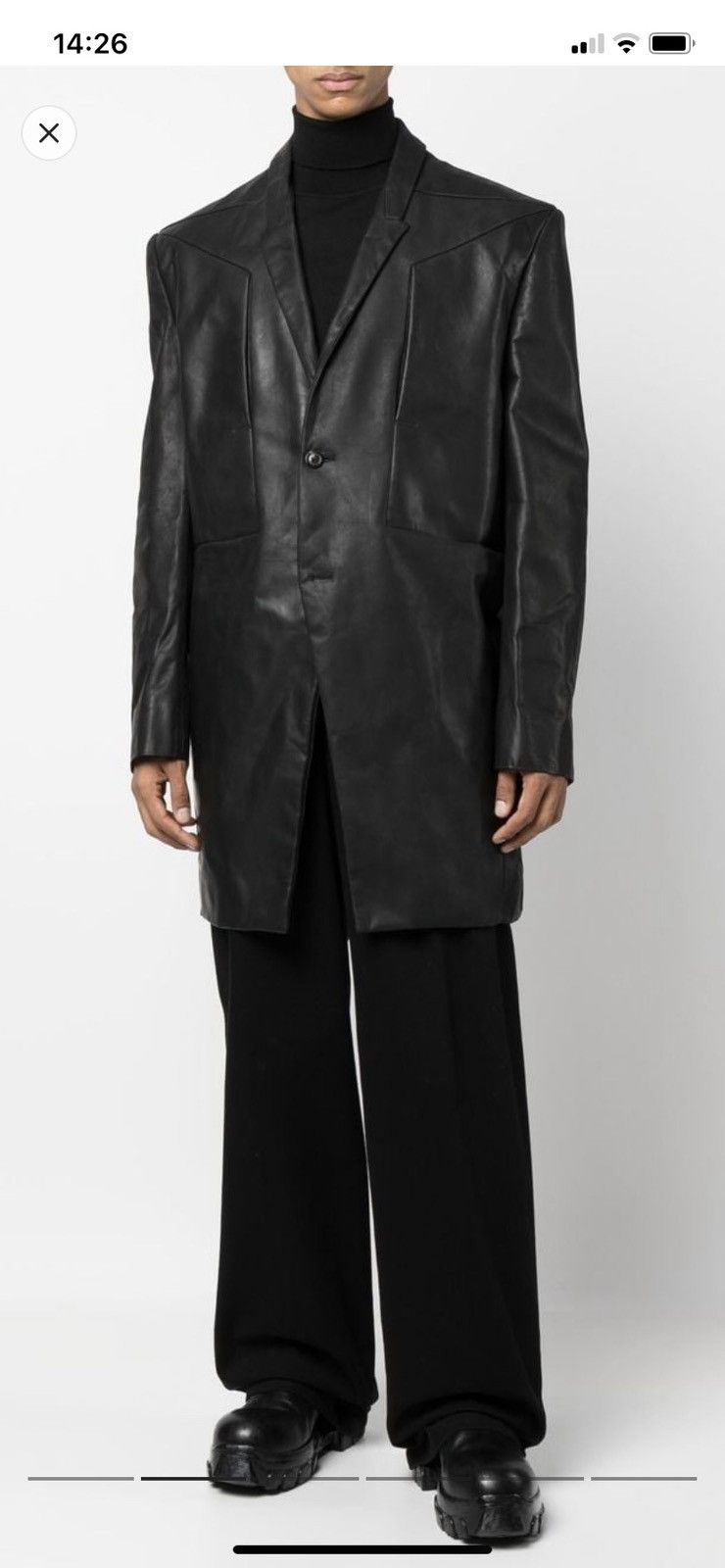 Rick Owens Rick owens 24FW JUMBO BAUHAUS STOOGES | Grailed