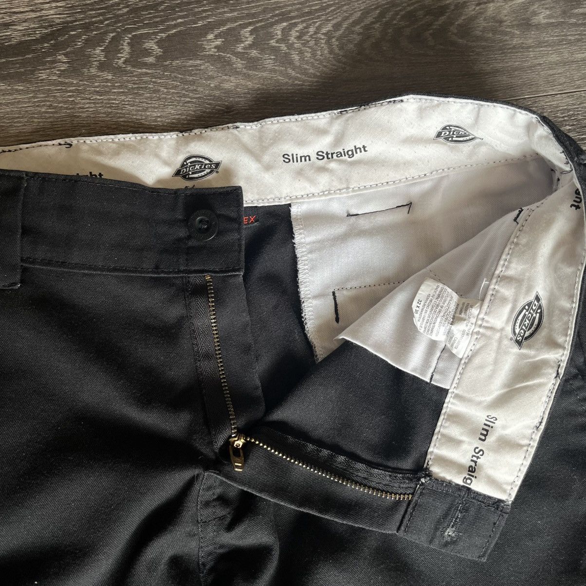 Dickies Vintage 2000s Dickies Slim Straight Skater Cargo Pants 32x30 Size US 32 / EU 48 - 10 Thumbnail