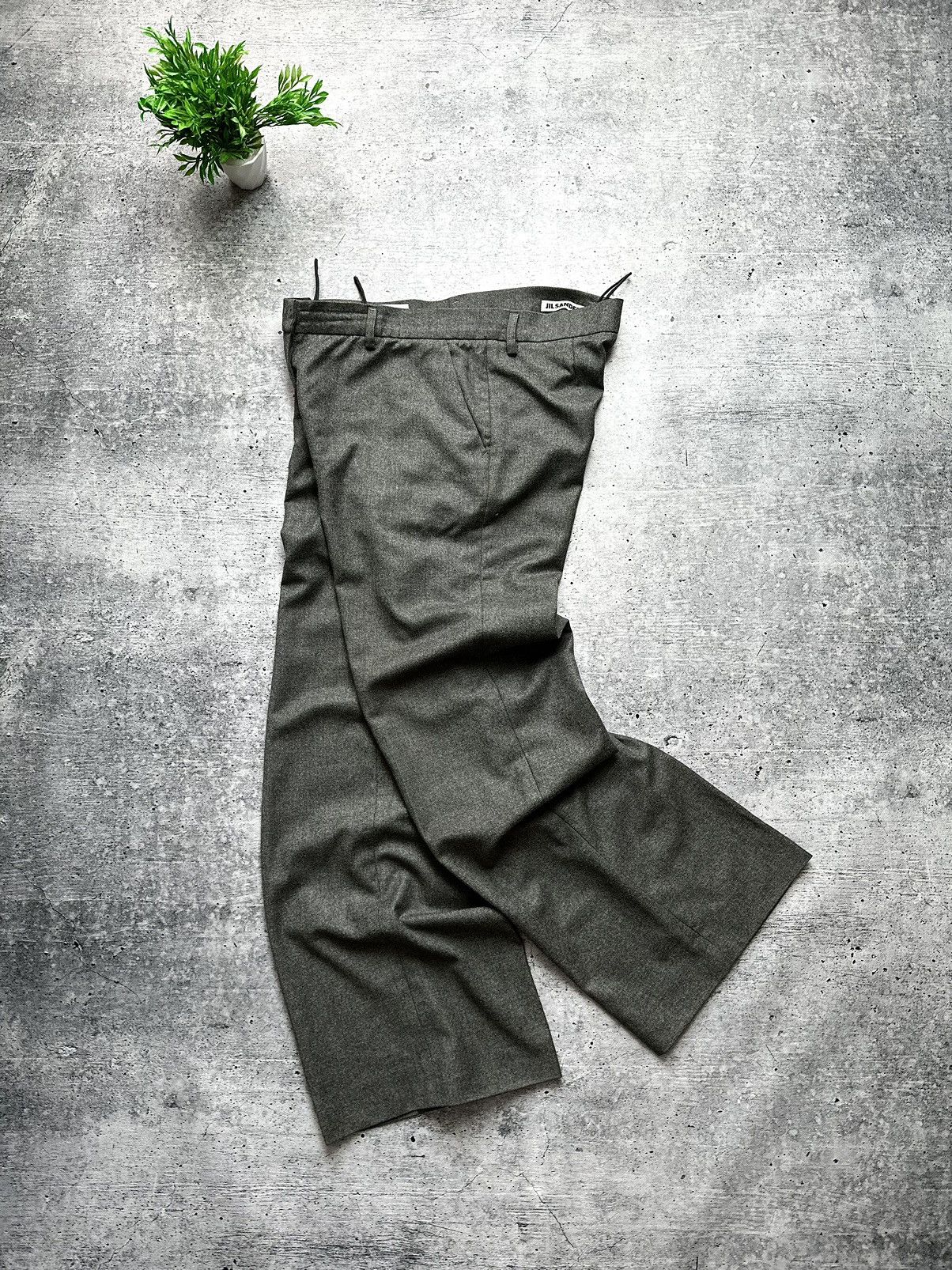 Jil Sander Vintage Jil Sander Trousers Casual Wool Womens Pant Size 30" / US 8 / IT 44 - 1 Thumbnail
