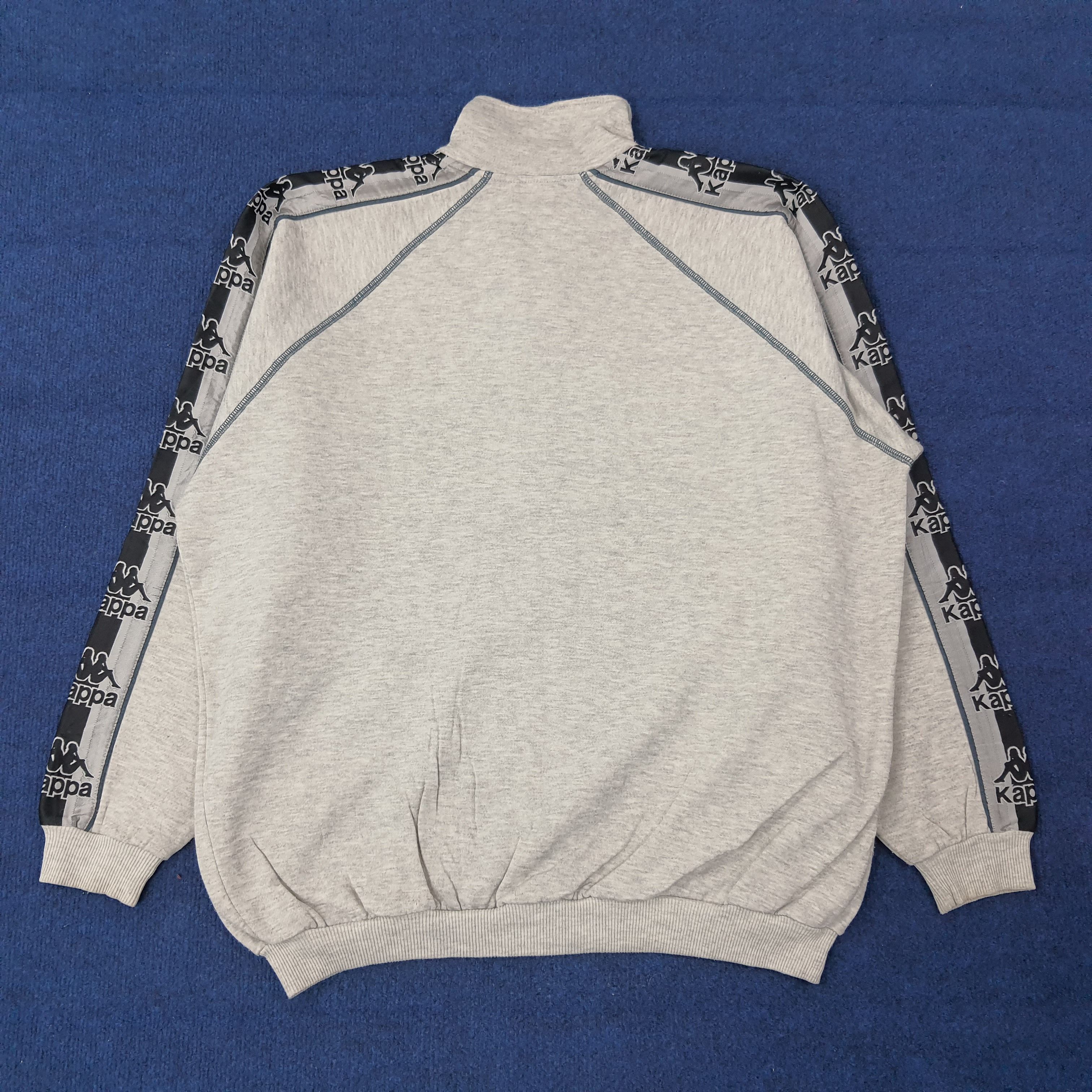 Kappa Vintage Kappa Italian Sportswear Zipper Sweatshirt C268N12 Size US XL / EU 56 / 4 - 4 Thumbnail