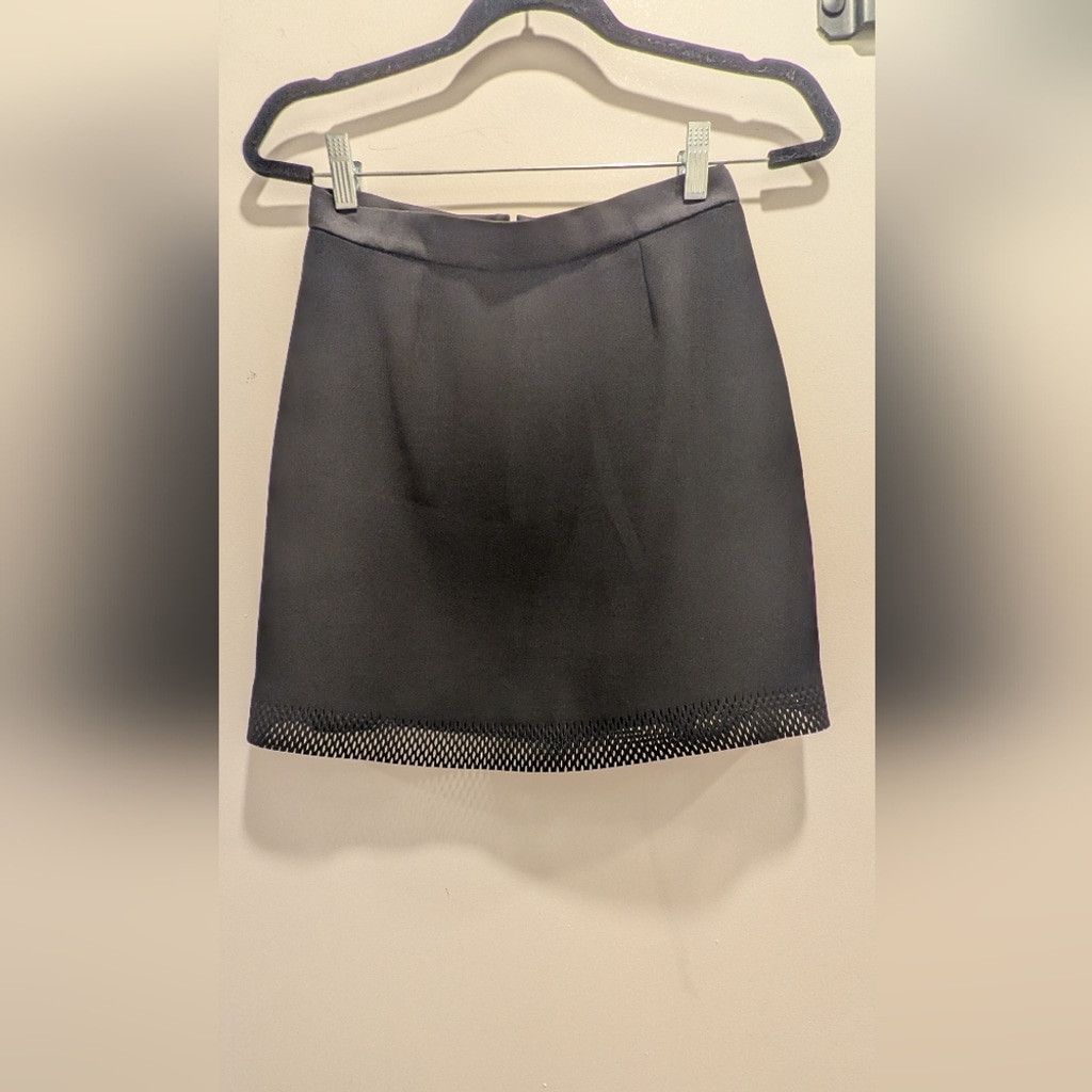 Balenciaga Balenciaga Black Mini Pencil Skirt for Cocktail Size 38" / US 16 / IT 52 - 3 Thumbnail