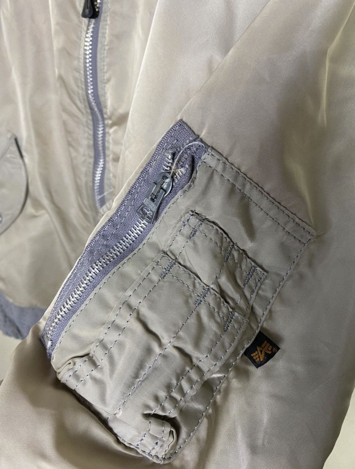 Alpha Industries 🇺🇸 Vintage Alpha Industries Flyers Jacket Bomber Size US L / EU 52-54 / 3 - 5 Thumbnail