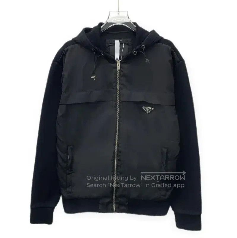 Prada Prada Black Men's Casual Outerwear. Size US M / EU 48-50 / 2 - 1 Thumbnail