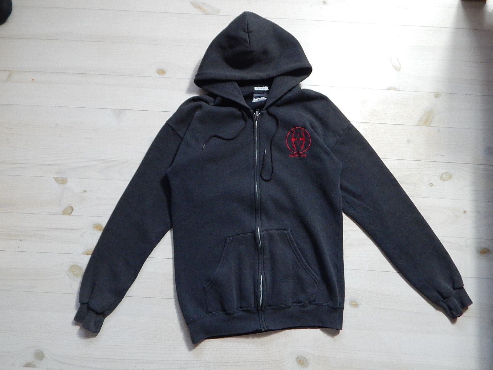 image of Band Tees x Rock T Shirt Vintage Pearl Jam Binaural Head Lee Heavyweight Zip Hoodie in Black (Size 