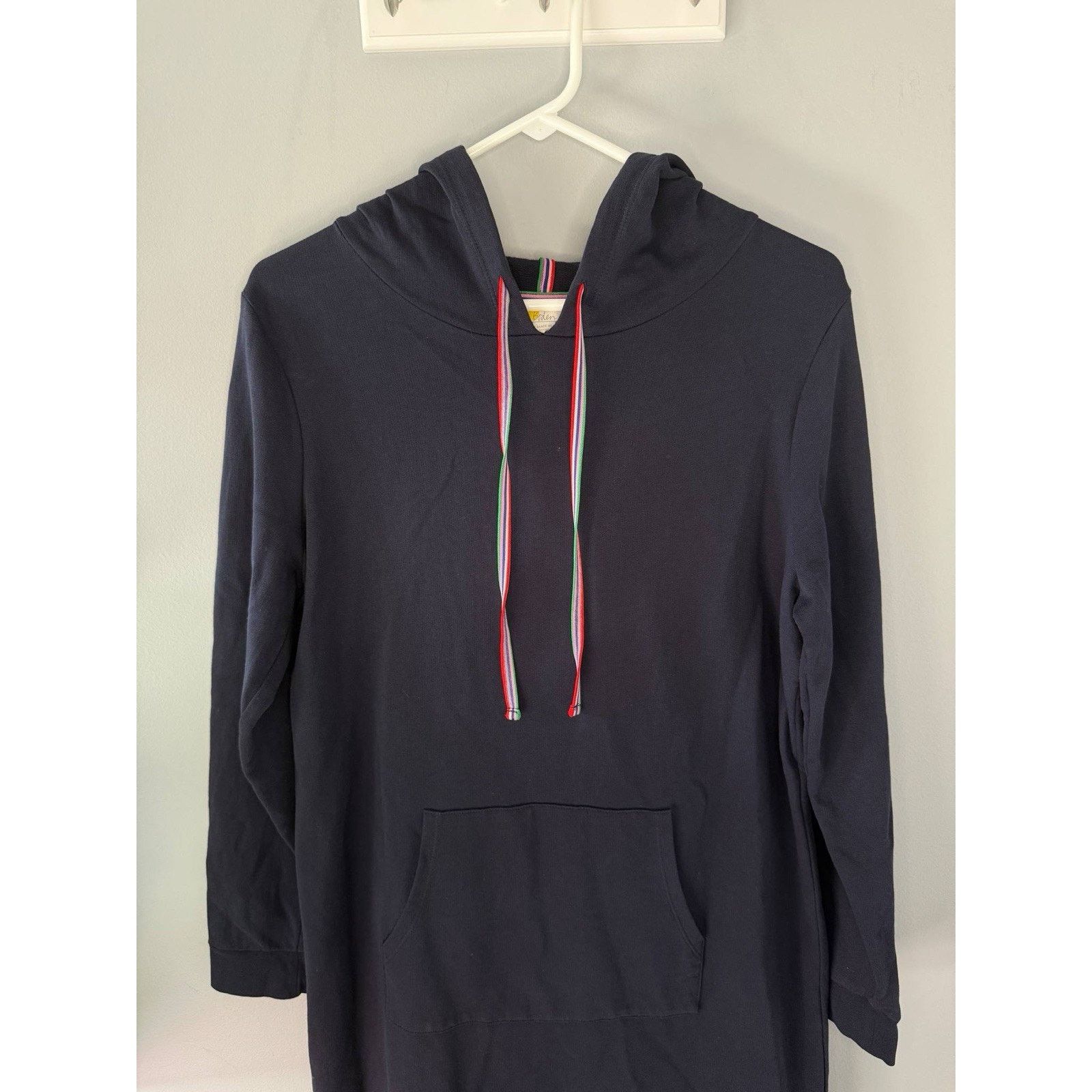 Boden BODEN Oriel Sweatshirt Hoodie Dress Navy Blue Women Sz 12 Size XL / US 12-14 / IT 48-50 - 12 Thumbnail