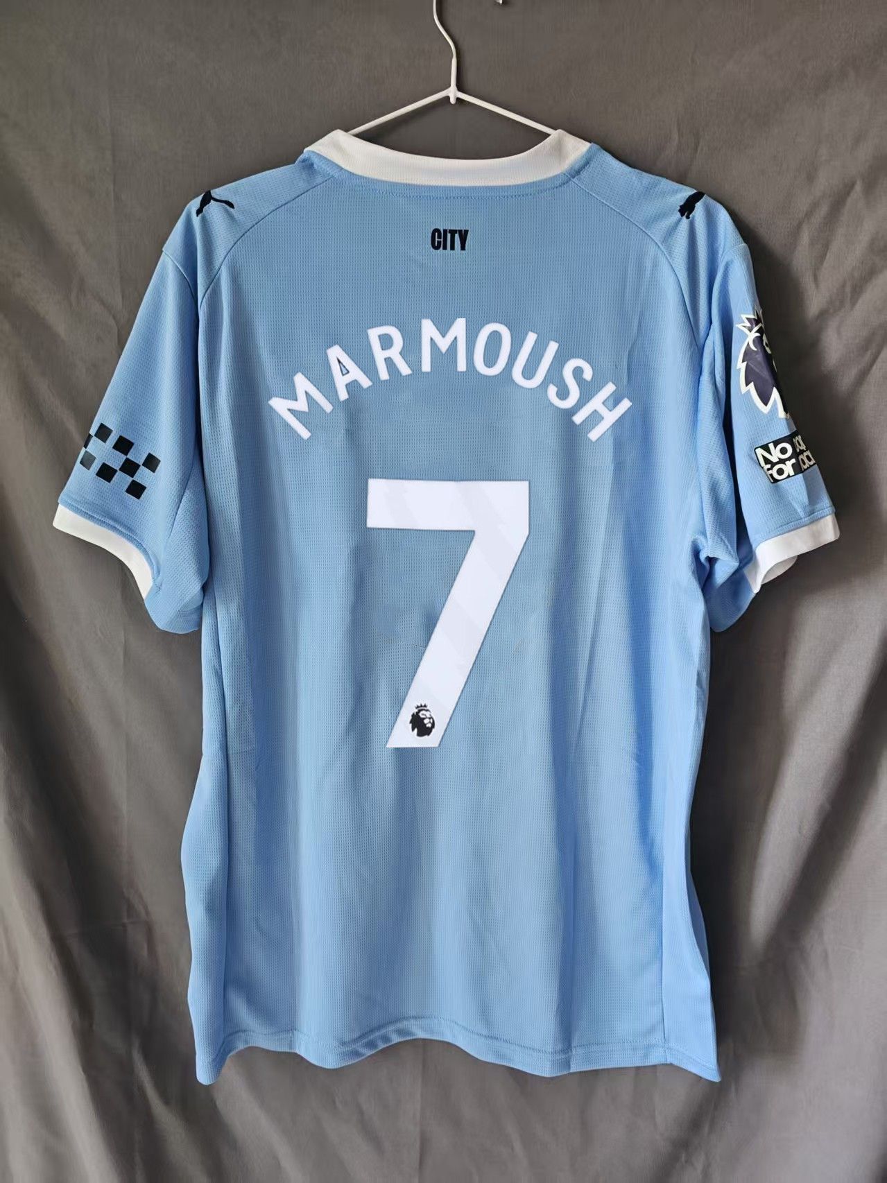 Other 2025 2026 Manchester City 7 Omar Marmoush Jersey Home Size US M / EU 48-50 / 2 - 1 Thumbnail