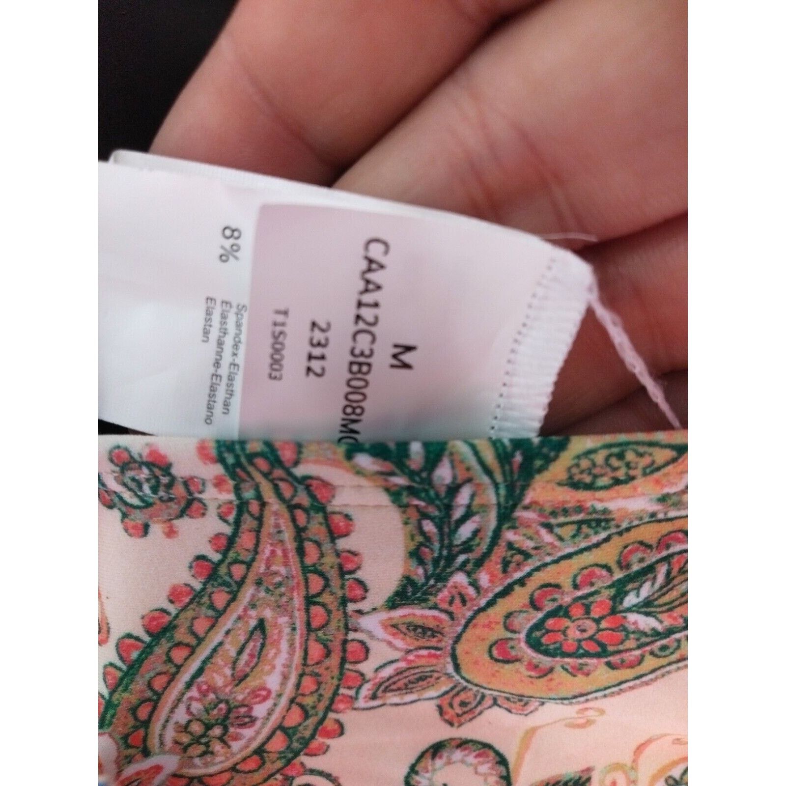 Other New Cupshe Swim Suit Top Size M Floral Size M / US 6-8 / IT 42-44 - 7 Thumbnail