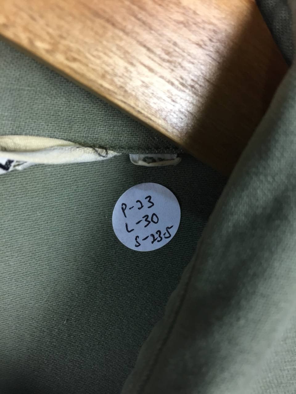 Japanese Brand Vtg Spurtion Olive Green Military Workwear Shirt Size US XL / EU 56 / 4 - 16 Thumbnail