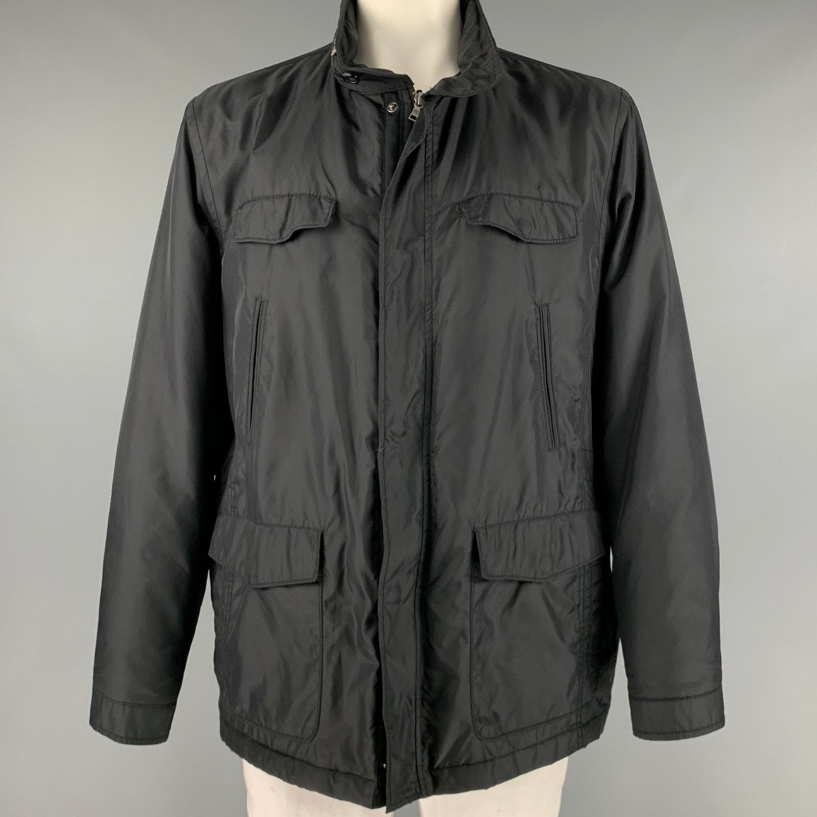 Calvin Klein CALVIN KLEIN Size XXL Black Polyester Multi-Pockets Jacket Size US XXL / EU 58 / 5 - 1 Thumbnail