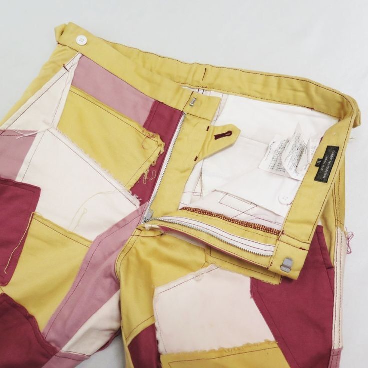Comme des Garcons Homme Plus 00SS Patchwork Pants Size US 31 - 3 Thumbnail
