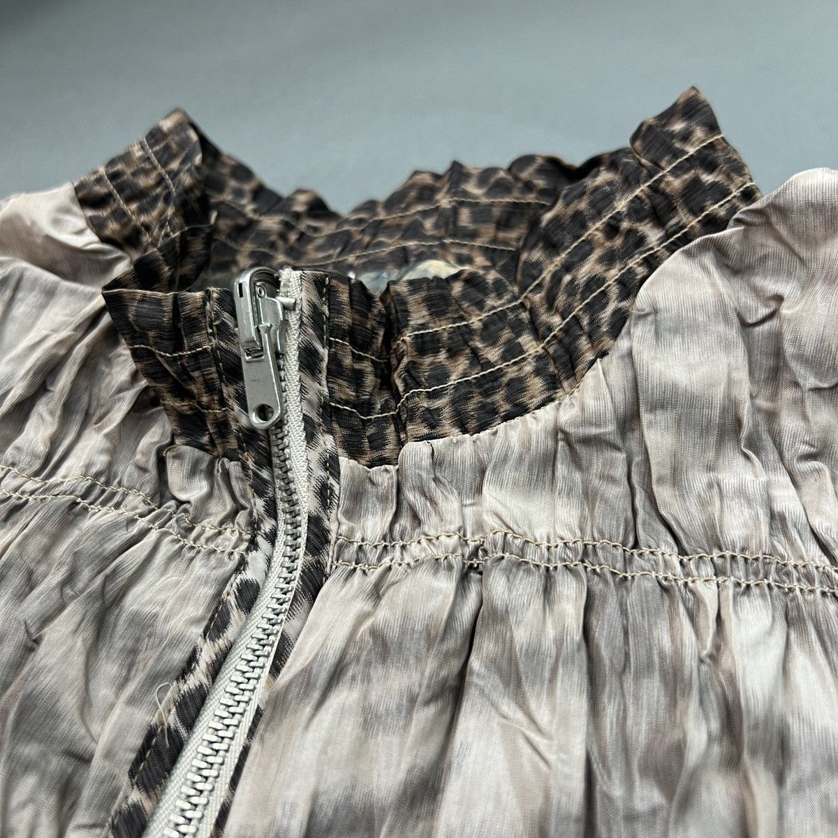 Vintage Luxury Designer Cheetah Print Reversible Zip Jacket Size US M / EU 48-50 / 2 - 7 Thumbnail