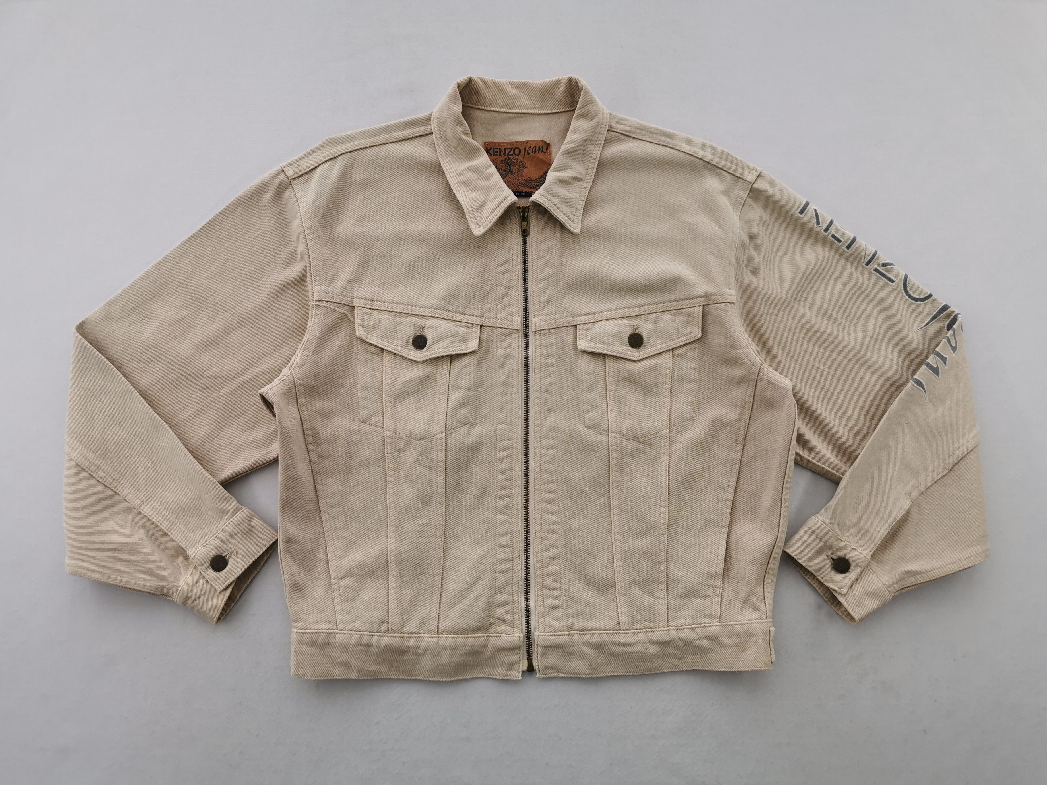 Kenzo Vintage Kenzo Denim Jacket Made In Japan Size M Size US M / EU 48-50 / 2 - 1 Thumbnail