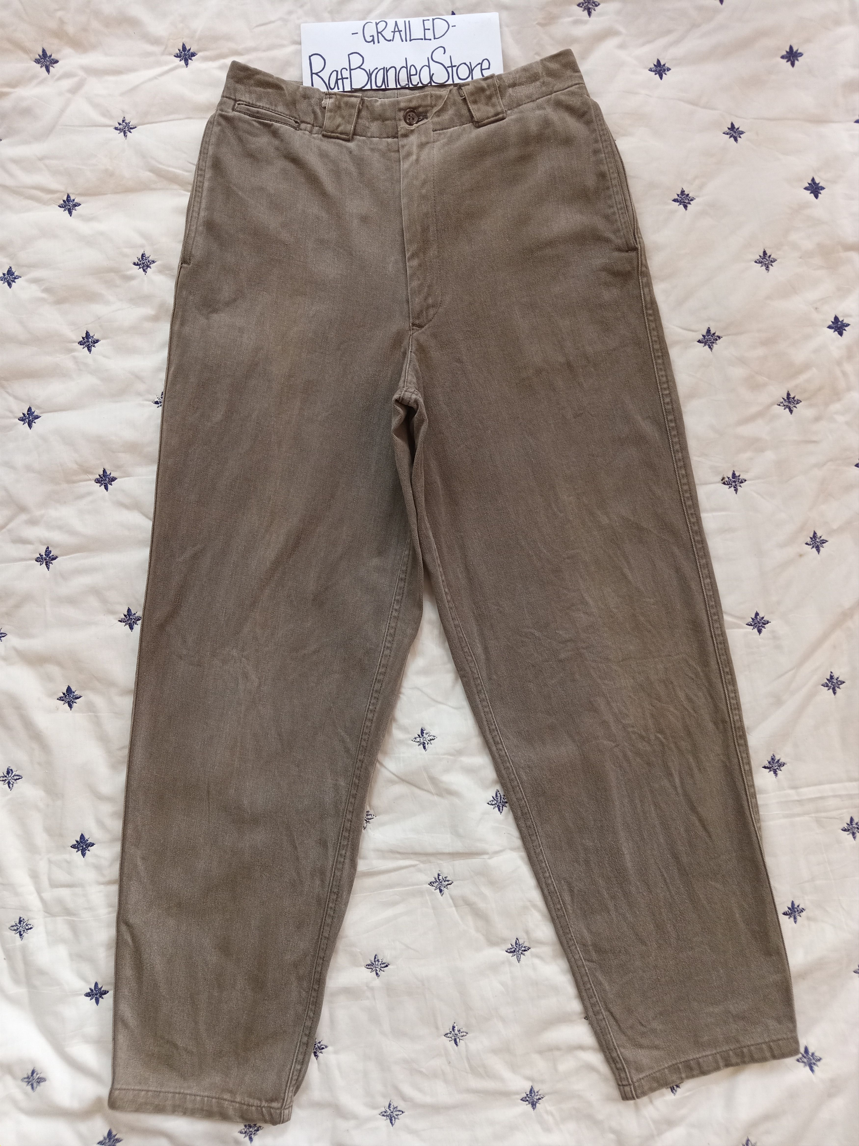 Comme des Garcons × Comme des Garcons Homme × Vintage COMME DES GARCONS HOMME💥 Faded Trousers Pants Size US 28 / EU 44 - 1 Thumbnail