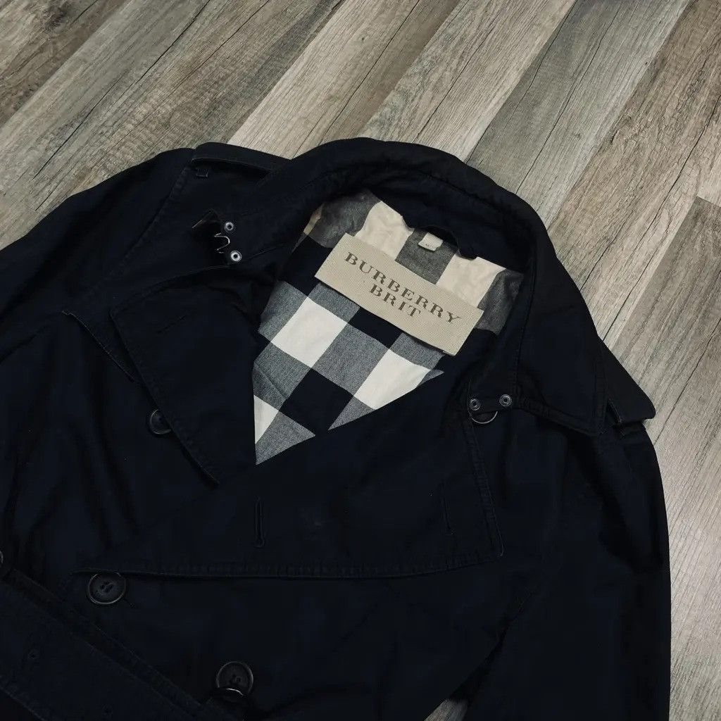 Burberry Burberry trench coat with pattern Size: M Size M / US 6-8 / IT 42-44 - 3 Thumbnail