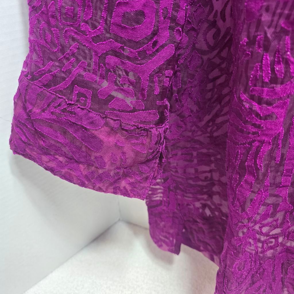 The Unbranded Brand Women's Ruby Rd. Purple Blouse Plus Size 14 Size XL / US 12-14 / IT 48-50 - 5 Thumbnail