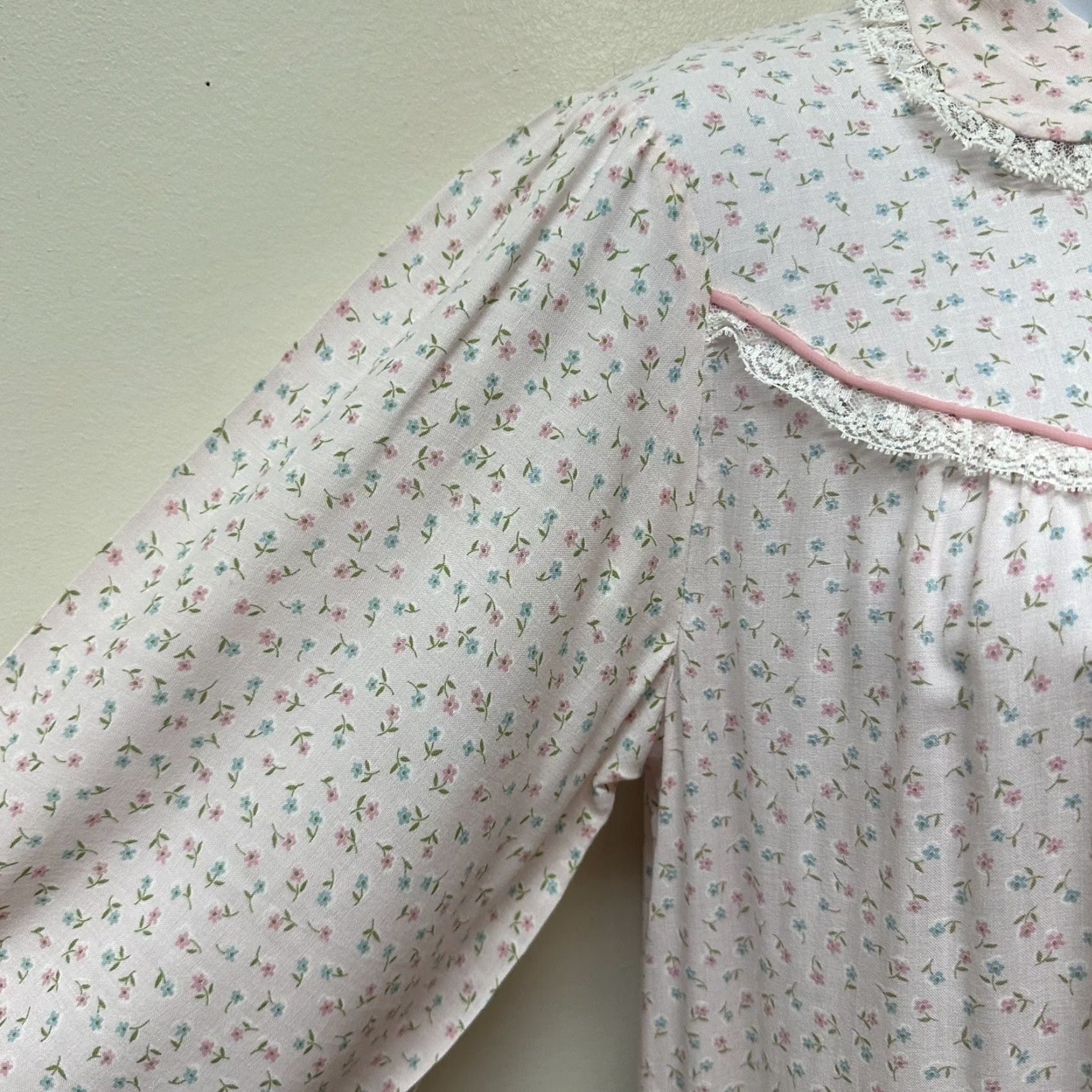 Vintage VINTAGE Dora Gottlieb Nightgown Shirt? Size S / US 4 / IT 40 - 4 Thumbnail