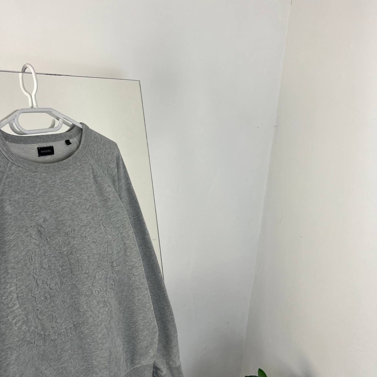 Diesel Diesel Big Logo Sweatshirt Boxy Fit Y2k Style Size US L / EU 52-54 / 3 - 3 Thumbnail
