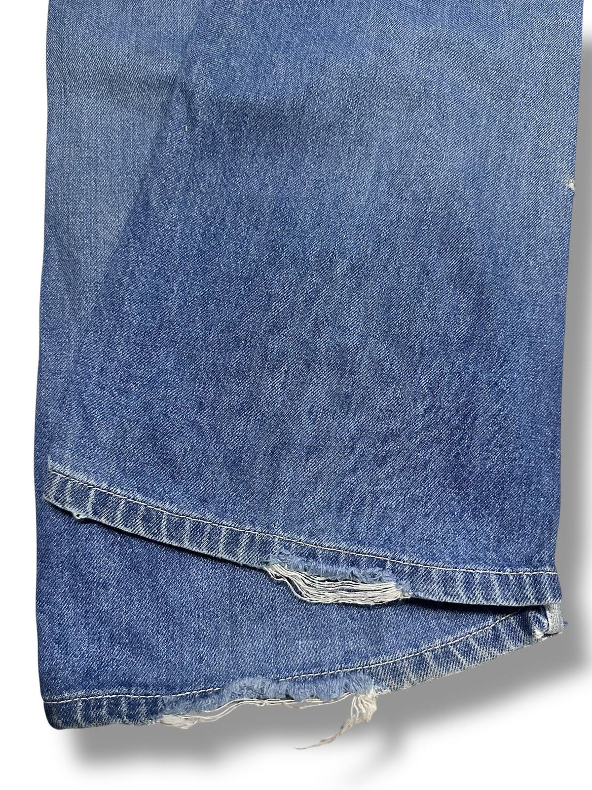 Johnbull Distressed Johnbull Jean With Baggy Style Wideleg Faded Wash Size US 28 / EU 44 - 9 Thumbnail