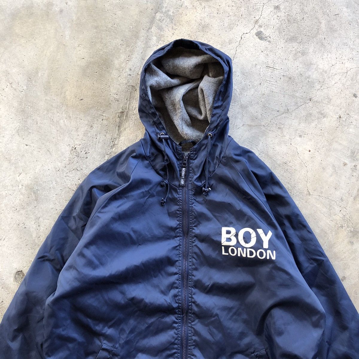 Boy London BOY LONDON Big Spellout Hooded Zipper Jacket Size US L / EU 52-54 / 3 - 4 Thumbnail