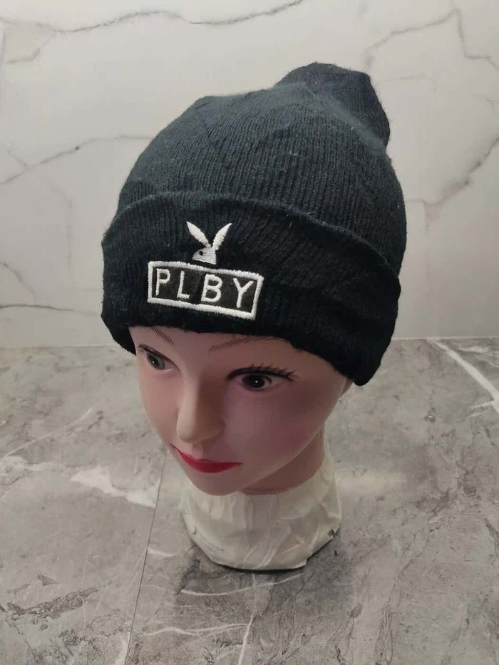 Playboy × Vintage Vintage Playboy Beanie Size ONE SIZE - 1 Thumbnail