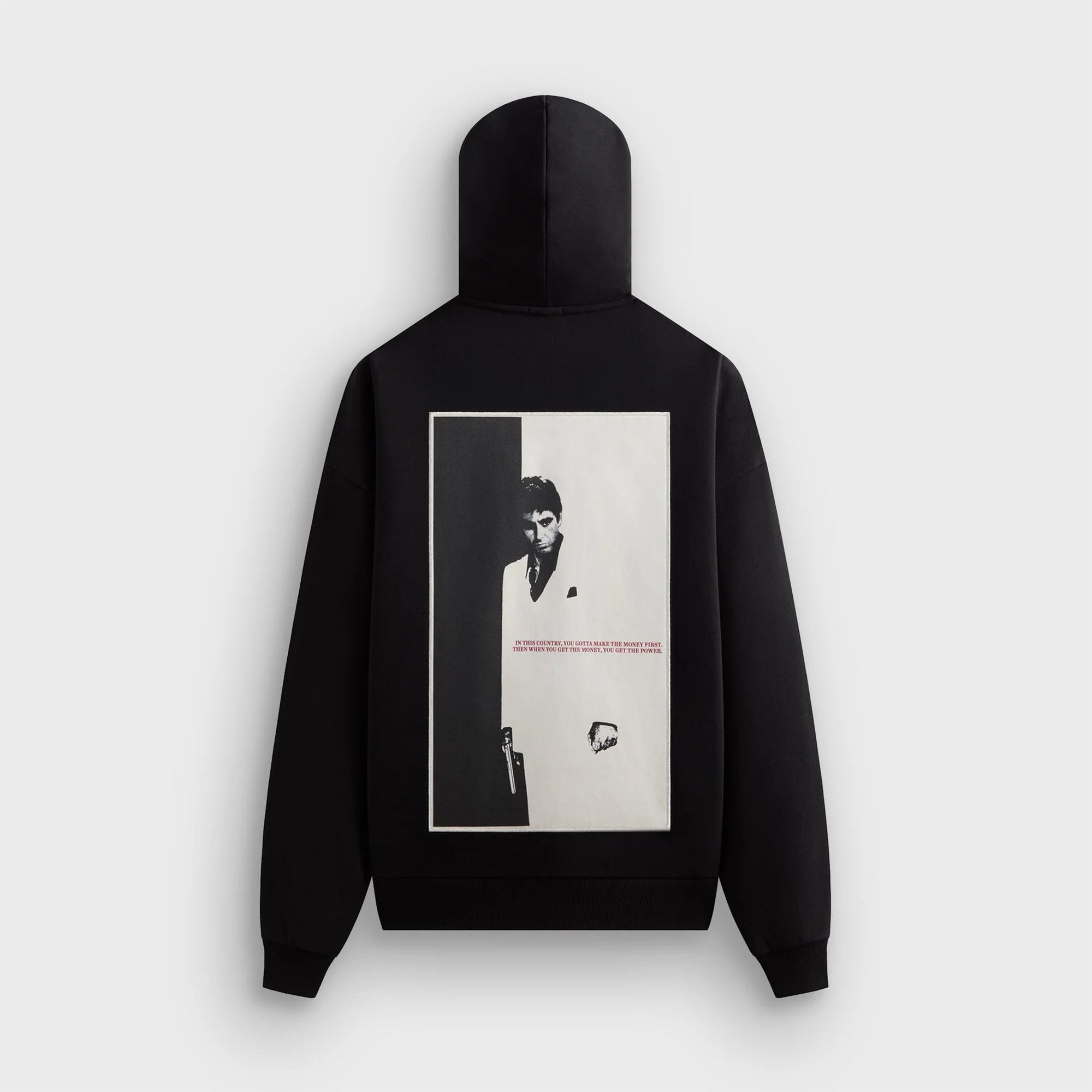 Kith Kith Classic Logo Leopard Applique Nelson Hoodie Black | Grailed