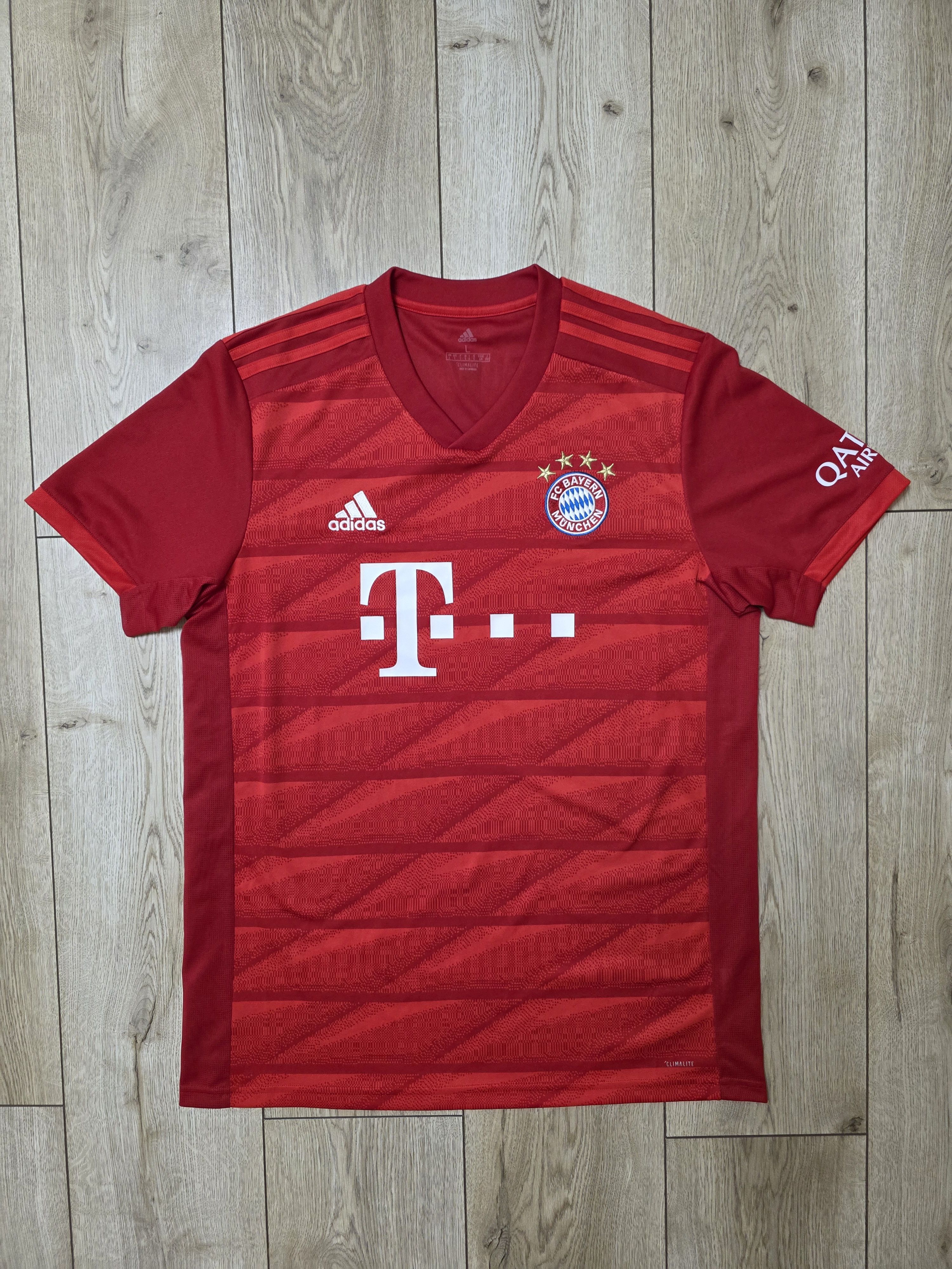 Adidas BAYERN MUNICH 2019 2020 HOME FOOTBALL SHIRT SOCCER JERSEY Size US L / EU 52-54 / 3 - 1 Thumbnail