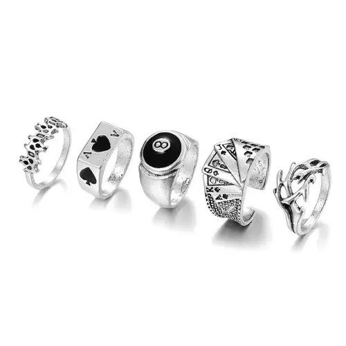 Jewelry Minami x Azumi 5pcs Rings Set Size ONE SIZE - 5 Thumbnail