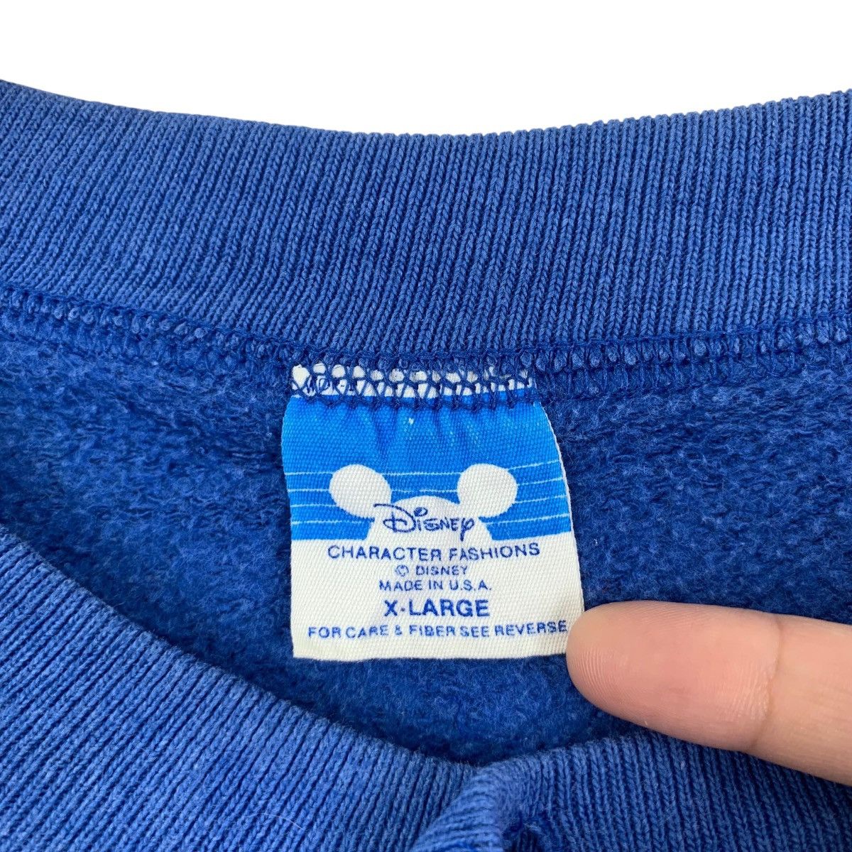 Disney Vintage 80s MICKEY MOUSE Walt Disney Half Button Embroidered Size US XL / EU 56 / 4 - 5 Thumbnail