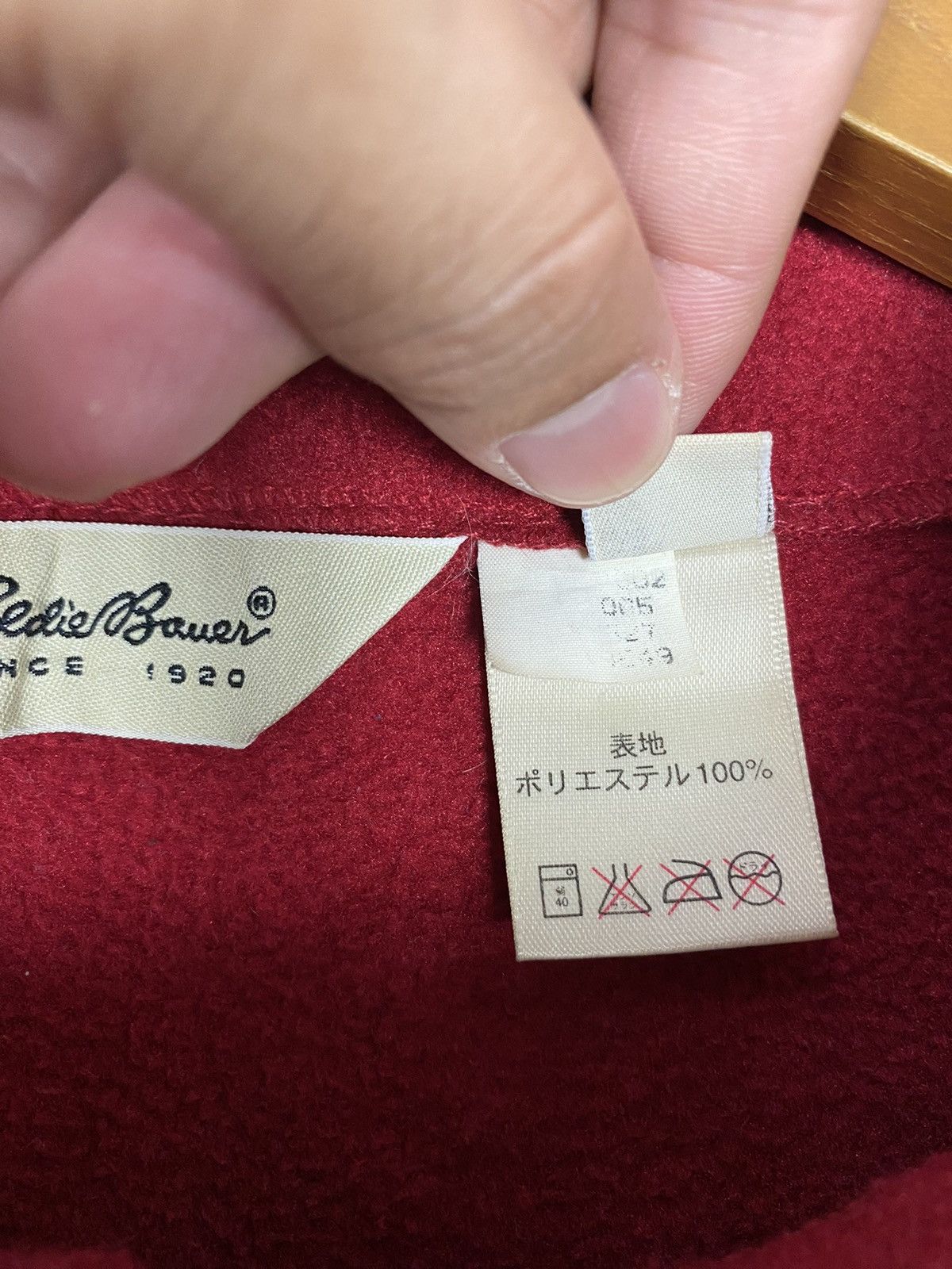 Eddie Bauer Rare‼️ Vintage Eddie Bauer Drafty Fleece Made in Usa Size US M / EU 48-50 / 2 - 7 Thumbnail