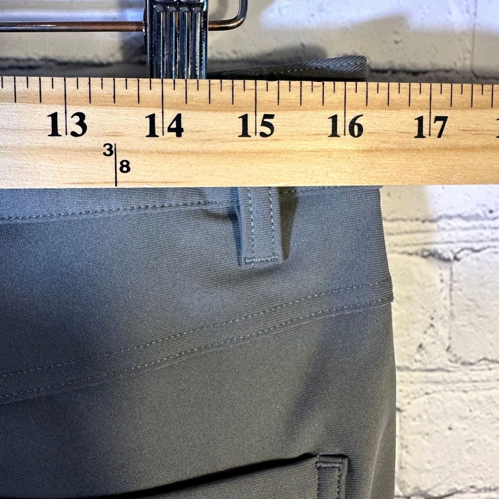 Lululemon Lululemon ABC Classic-Fit Pant Warpstreme 31 Inseam 32" Gray Green Mens Size US 31 - 6 Thumbnail